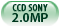 CCD SONY 2.0MP