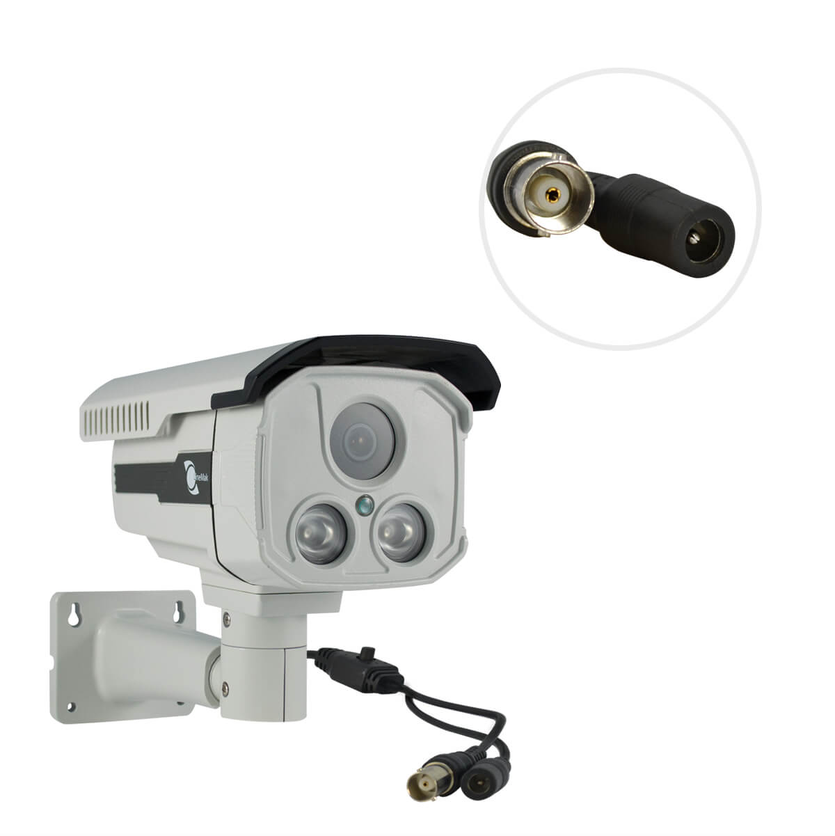 Bullet camera 1/3 SONY CMOS 1000TVL 6mm lens 2 LED Array 164ft IR IP66 - Image 5