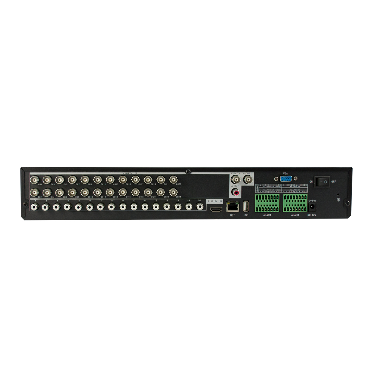 24 Channel HVR, H264/G711A, D1/CIF, BNC/VGA/HDMI outputs, 3G/Wi-Fi - Image 3