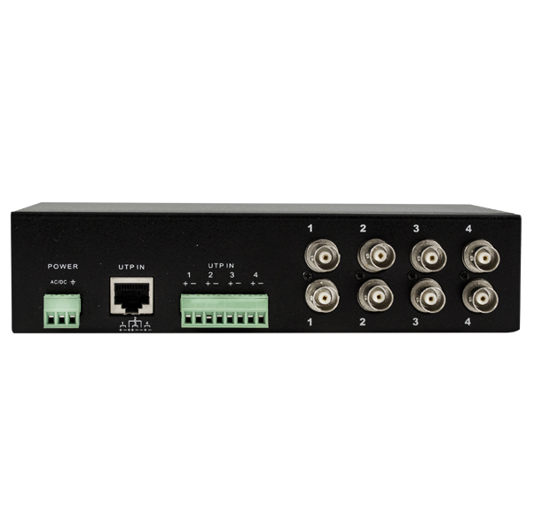 4 Channel Video Balun active receiver, with RJ45 connector  3937ft, co - Image 4