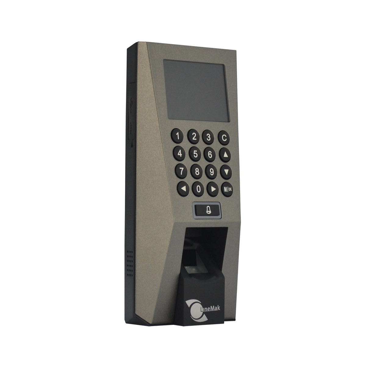 Attendance / access control. Fingerprint, PIN and ID card reader