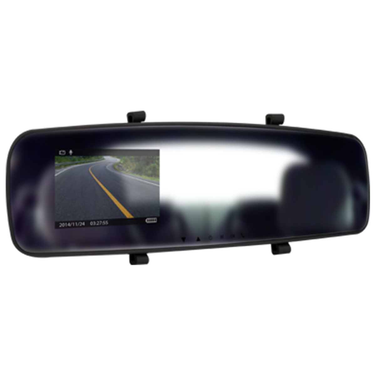 Car DVR Rear Mirror, 720p/1080p, Car DVR, 5Mp, TFT Panel, AVI, 