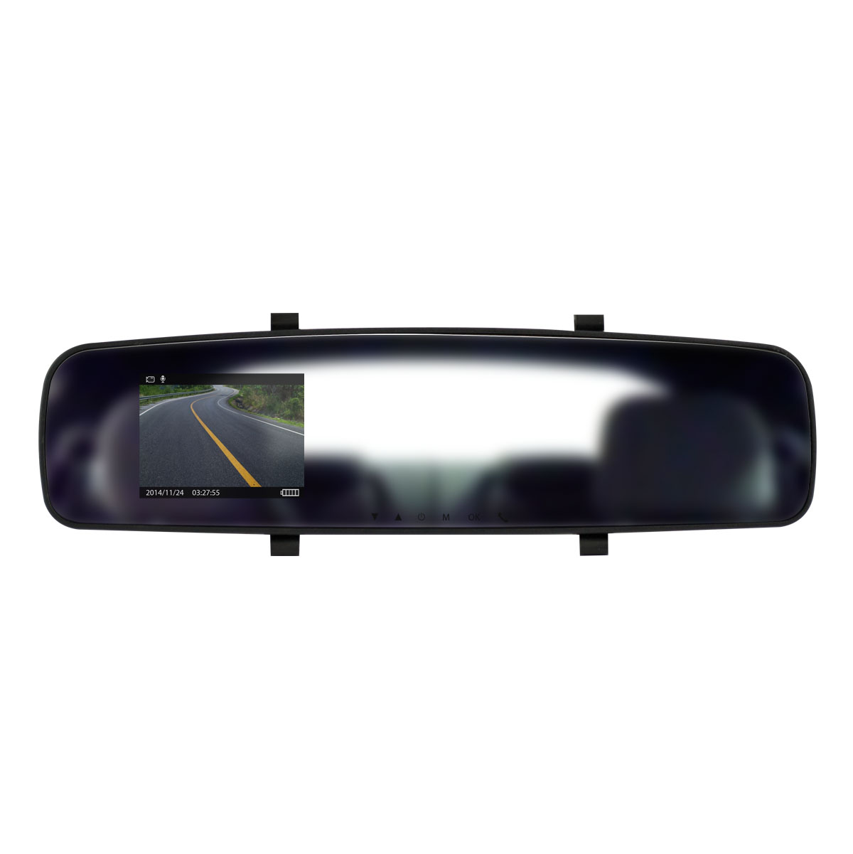 Car DVR Rear Mirror, 720p/1080p, Car DVR, 5Mp, TFT Panel, AVI,  - Image 2