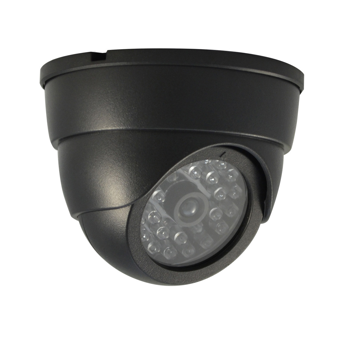 Dummy Dome Camera for Indoor. Operates with batteries, ABS Dummy Dome Camera for Indoor. Operates with batteries, ABS