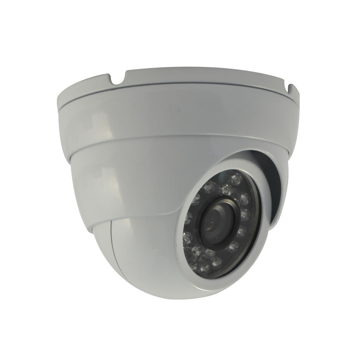 IP Dome camera, 1.0Mp/720p, 3.6mm HD Lens, 30pcs LEDs, 33fts~49fts IR