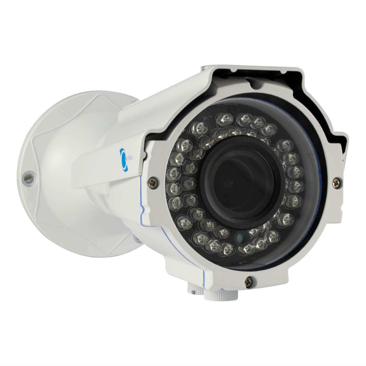 IR Bullet camera, 1/2.8 HDIS CMOS, 1200TVL, varifocal lens, 42 LEDs