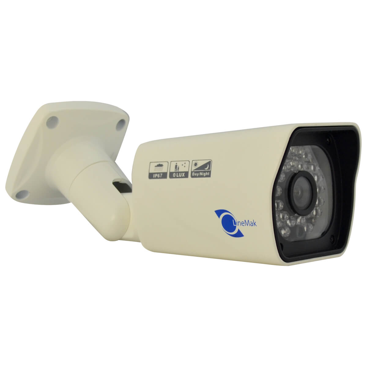 Bullet camera 1/3 SONY CCD 700TVL 6mm lens 30 LEDs 65~98ft IR IP67 - Image 7