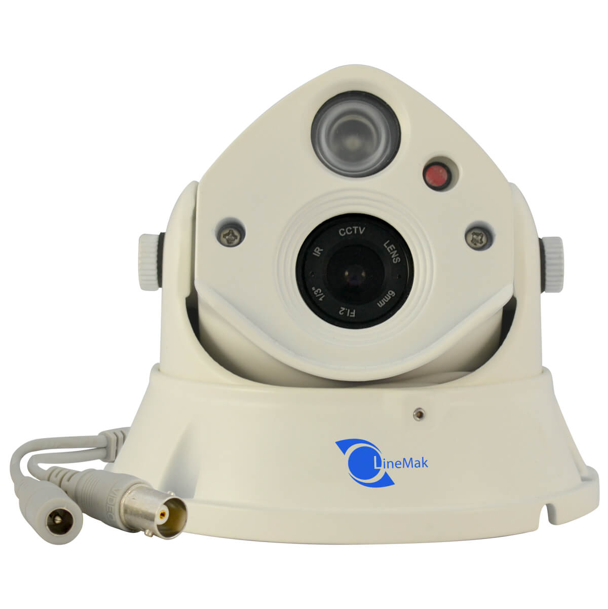 Vandalproof Dome camera, SONY CCD Sensor 700TVL, 6mm lens, 1 LED Arra - Image 8
