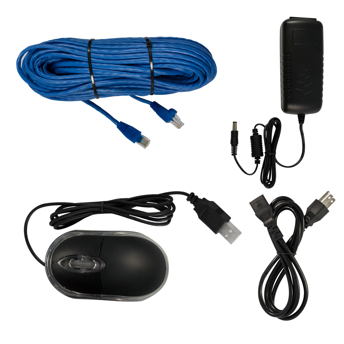 Kit of 4 cameras, CMOS Sensor, 24 LEDs, 65ft IR, 4-Ch NVR, H264, 720P - Image 6