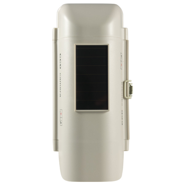 Dummy Bullet Camera for Outdoor, Contains solar panel, ABS material - Image 3