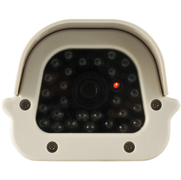 Dummy Bullet Camera for Outdoor, Contains solar panel, ABS material - Image 2