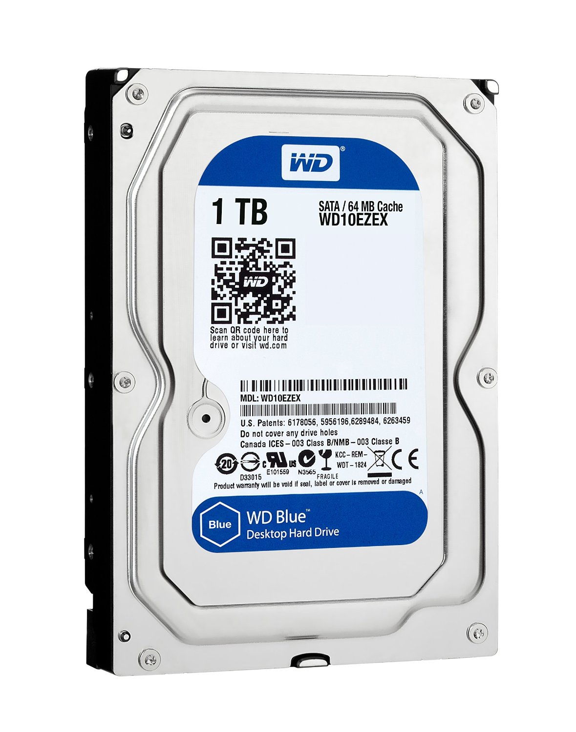 WD Blue 1TB Desktop 3 Inch SATA Internal Hard Drive