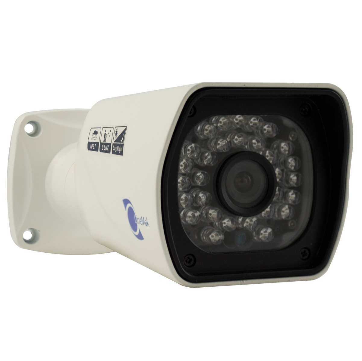 Bullet camera 1/4 HD Sensor 700TVL 3.6mm lens 24 LEDs 65-82ft IR IP67