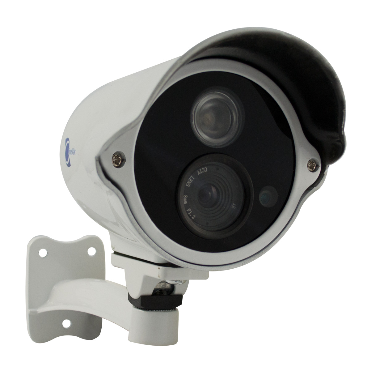 Bullet camera 1/3 HD Sensor 800TVL 8mm lens 1 LED Array 131-196ft IR
