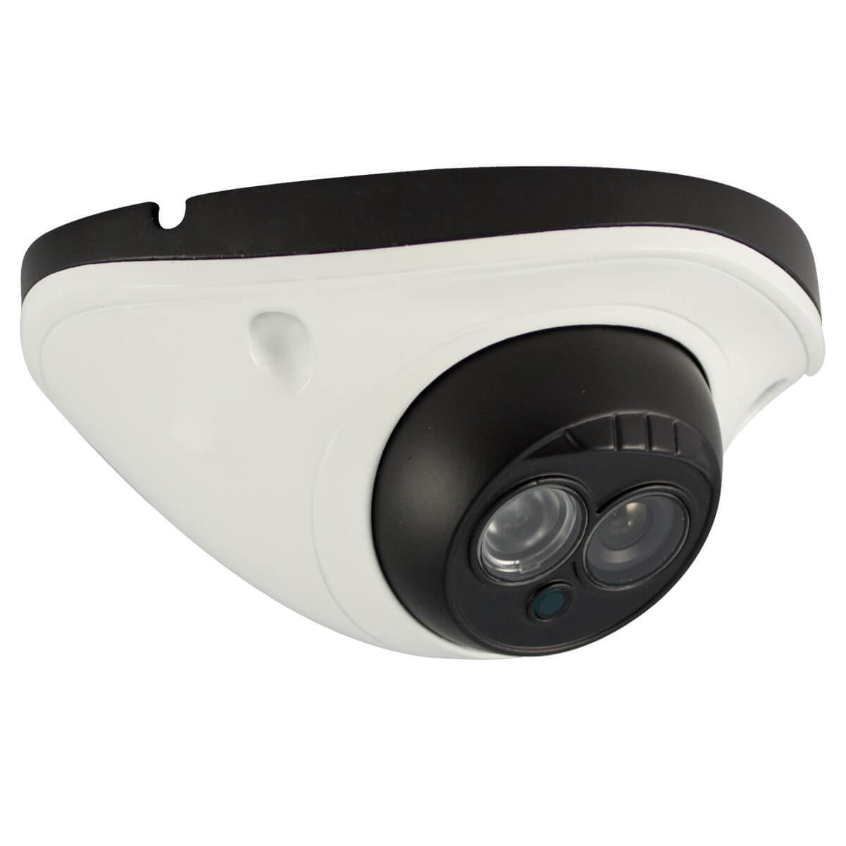 IR Dome Camera 1/3 CMOS Sensor 900TVL 3.6mm lens 1 LED Array 49ft IR