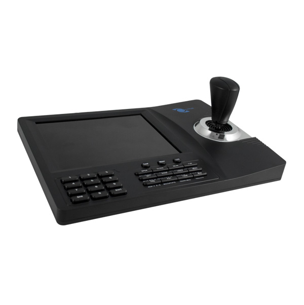 Joystick control for PTZ cameras, supports up to 31 cameras 8 LCD 