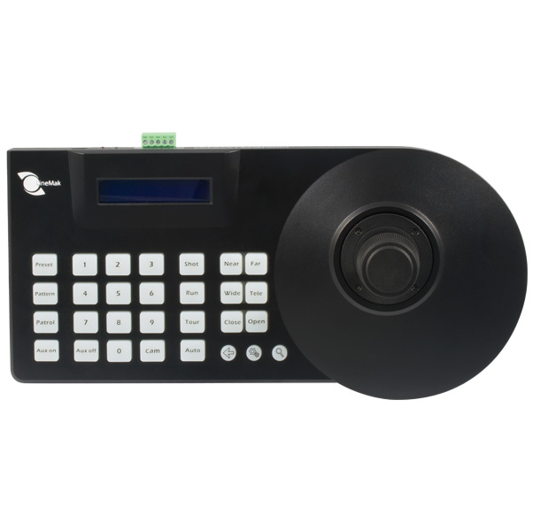 Joystick control of 3 axis, for PTZ cameras, supports 255 cameras, LCD - Image 2