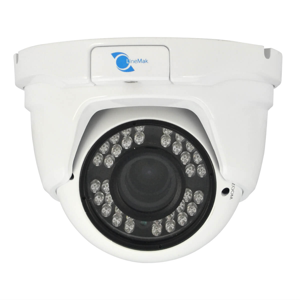 Vandalproof Dome camera, 1/2.8 HDIS Color CMOS Sensor, 1200TVL, 3.6mm - Image 2