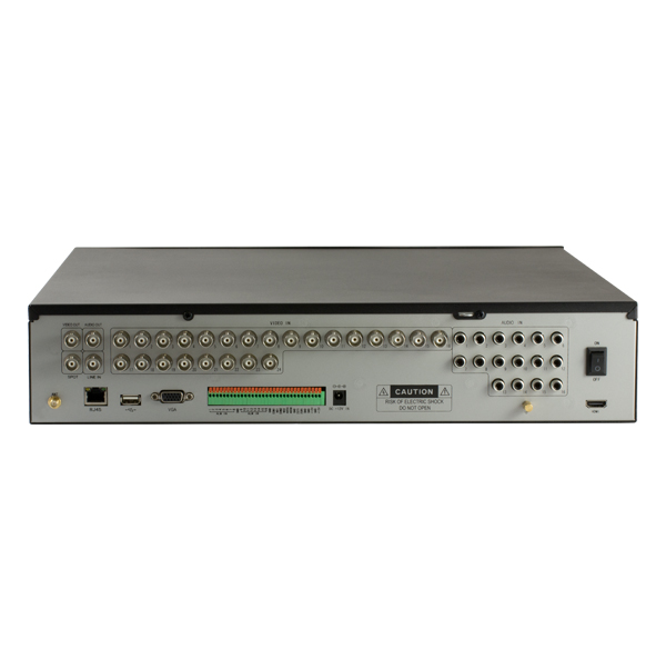 24Ch DVR, H264, BNC/VGA/HDMI, Audio 16Ch in/1Ch out, D1/CIF, WiFi - Image 3