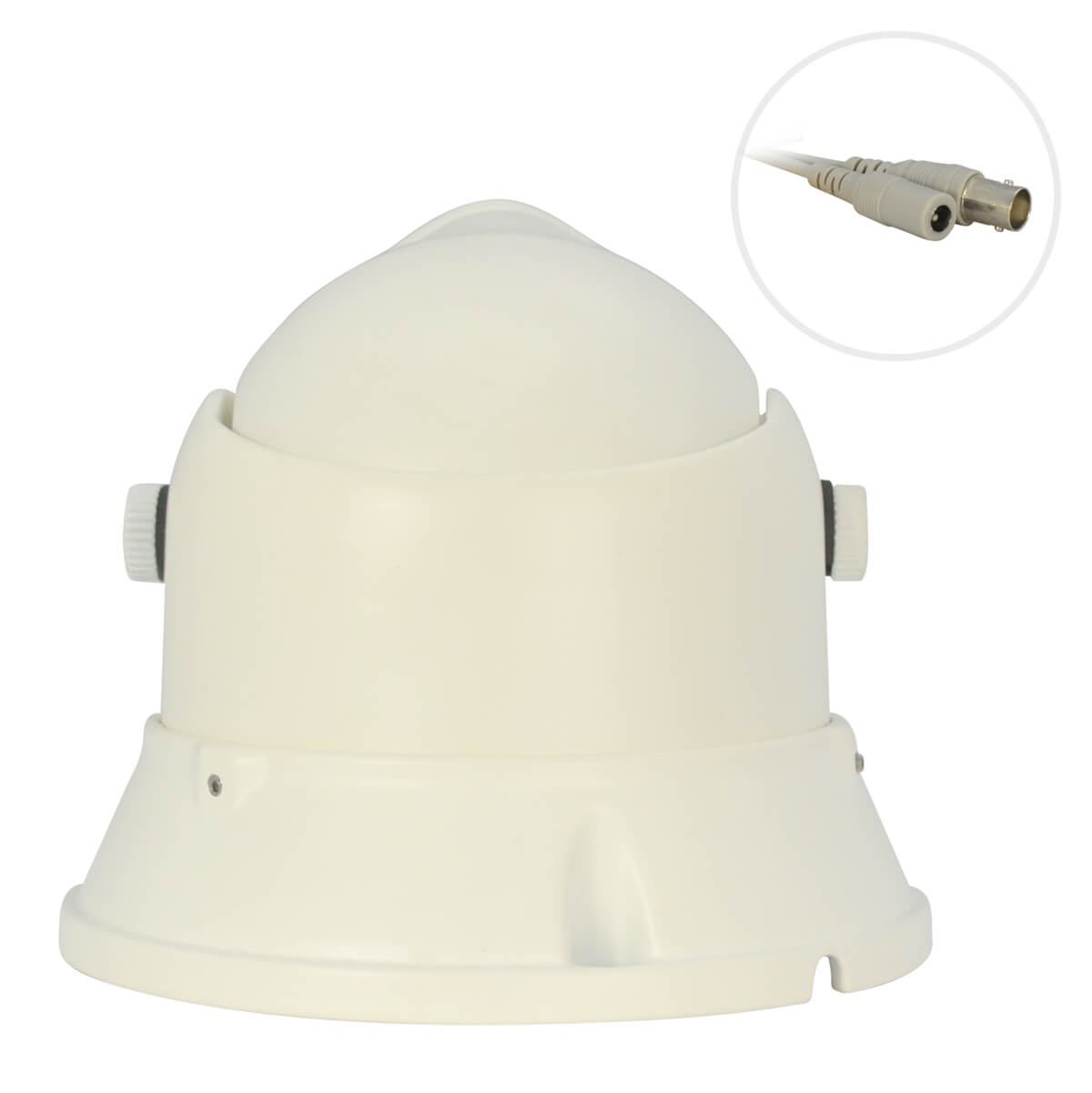 Vandalproof Dome camera, HDIS CMOS Sensor, 1200TVL, 6mm lens, 1 LED. - Image 6