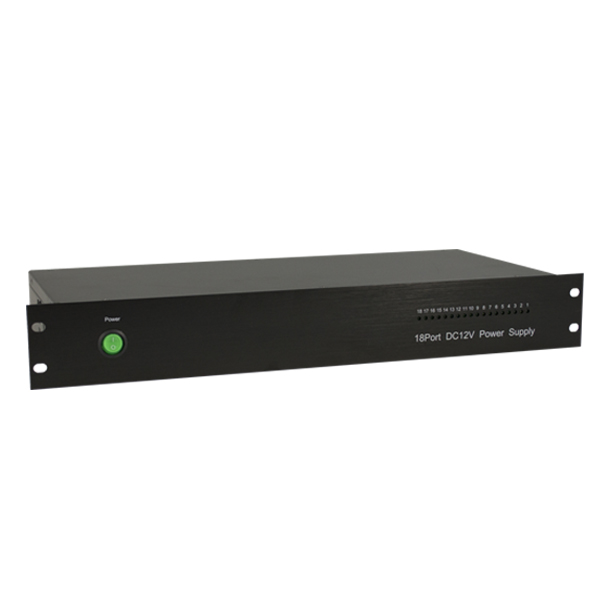 Power supply centralized 18 ports DC 12V/20A