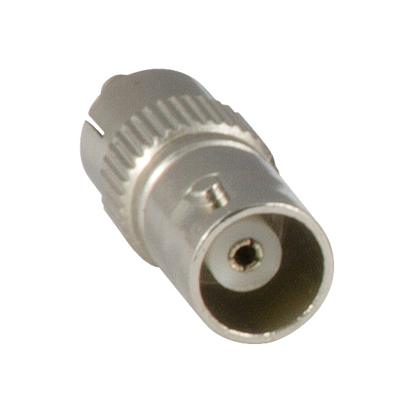 BNC connector female to RCA male stainless steel. - Image 2