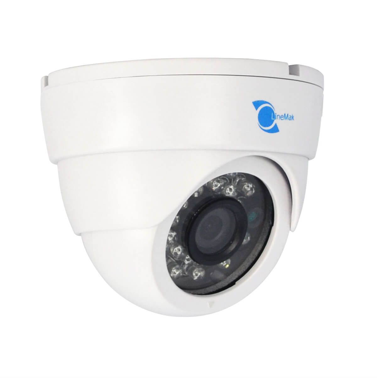 IR Dome Camera, CMOS Sensor, 700TVL, 3.6mm lens, 24 LEDs, 65ft IR