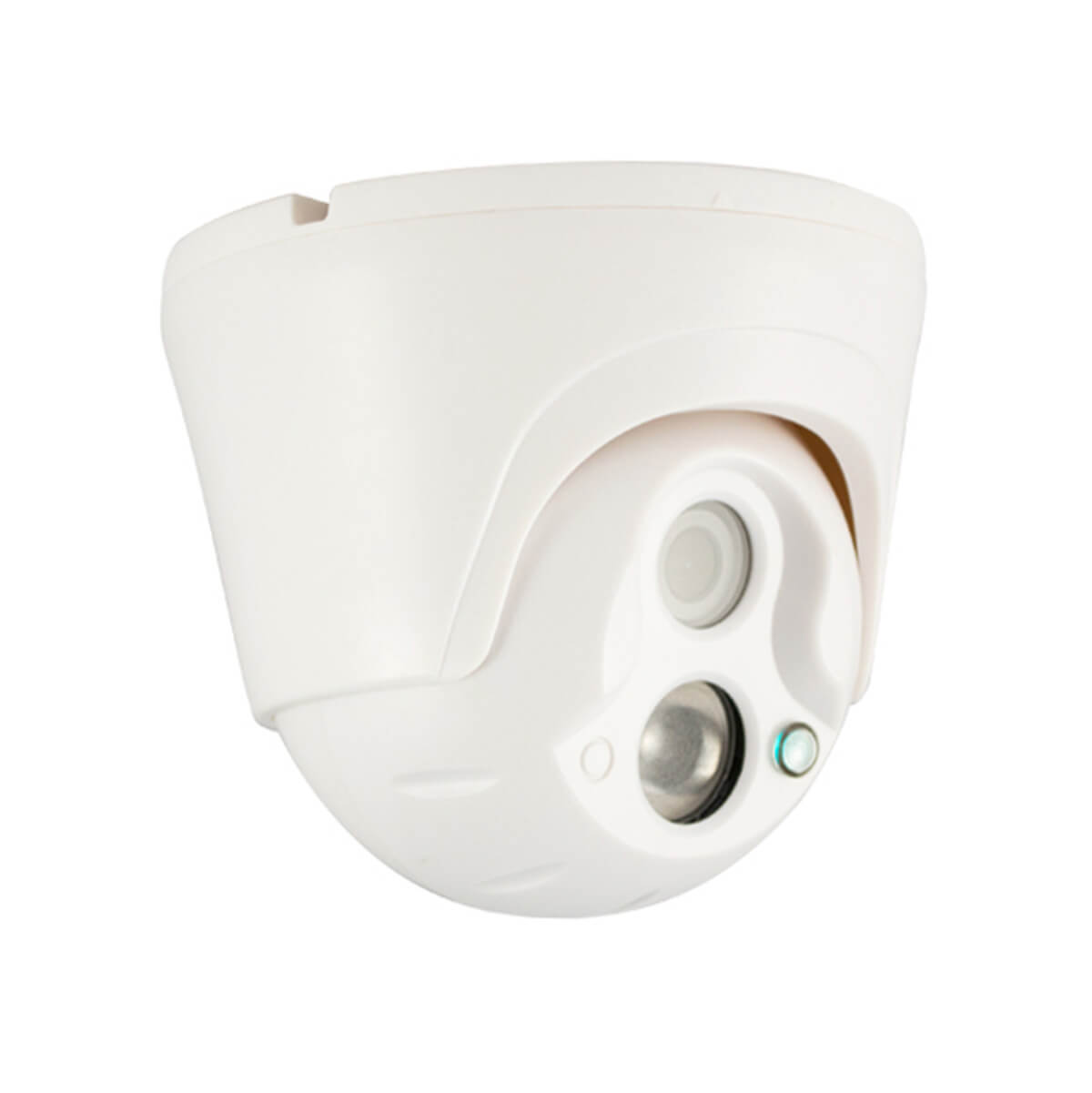 Waterproof Dome camera 1/4 HDIS CMOS 700TVL 3.6mm lens 1 LED 82ft IR
