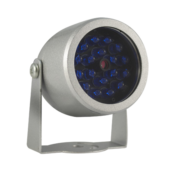 Metal lamp infrared LEDs 18, 32ft IR distance Metal lamp infrared LEDs 18, 32ft IR distance
