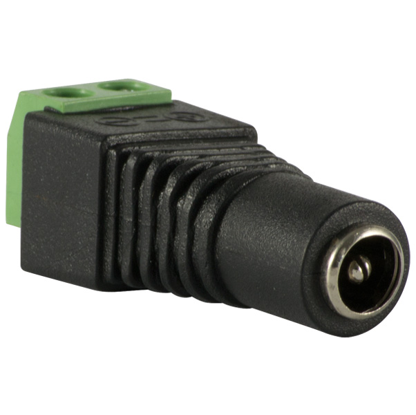 Plug connector power supply female
