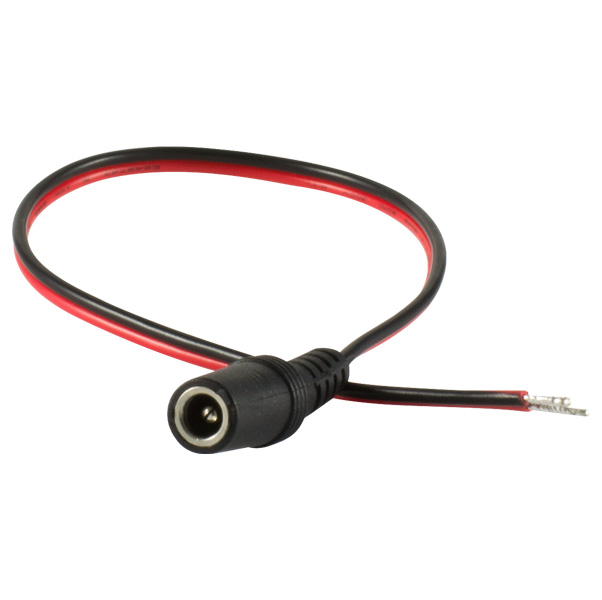 Power cable for CCTV Camera female plug connector - Image 2