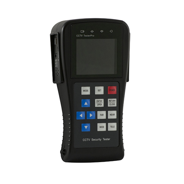 Video tester with LCD color display for Security Cameras. Video tester with LCD color display for Security Cameras.