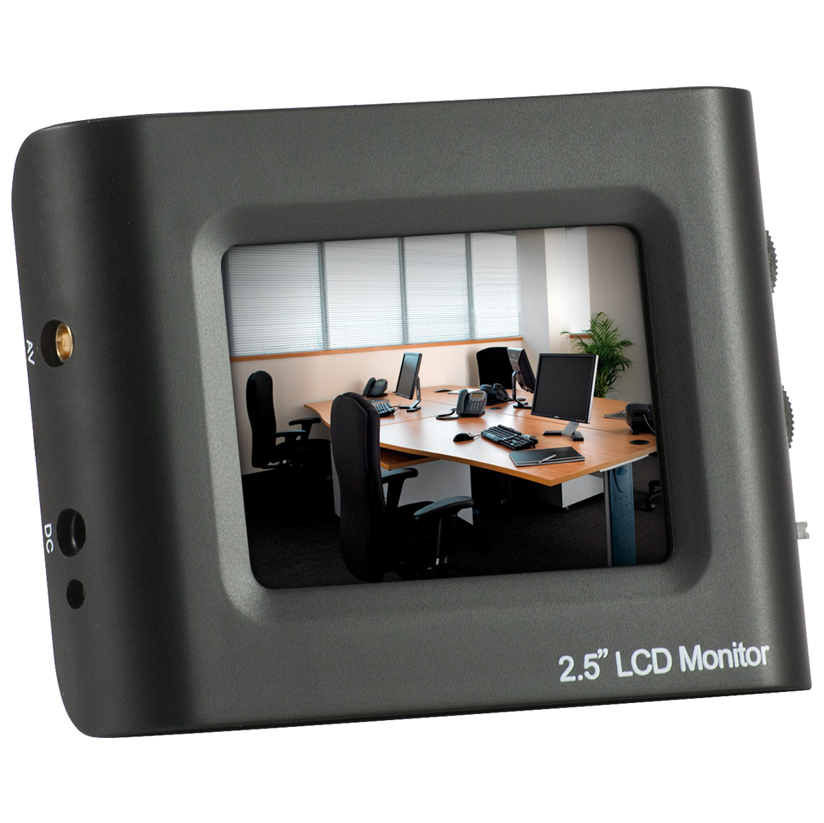 Video 2.5 color LCD Tester for security cameras. Video 2.5 color LCD Tester for security cameras.