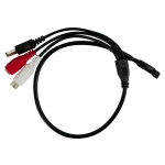 CCTV Microphone, Miniature SMT design, low noise, high fidelity.