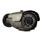 Bullet camera 1/3 SONY CCD 800TVL 2.8-12mm lens 42 LEDs 131ft IR IP66
