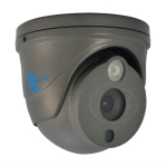 ir dome camera, hdis cmos sensor, 700tvl, 6mm lens, 1 led array, ip66