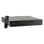 16Ch DVR, H264, BNC/VGA/HDMI output, Audio 16Ch in/1Ch out, D1.