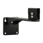 Metal bracket for outdoor or indoor black