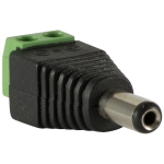 Plug connector power supply male
