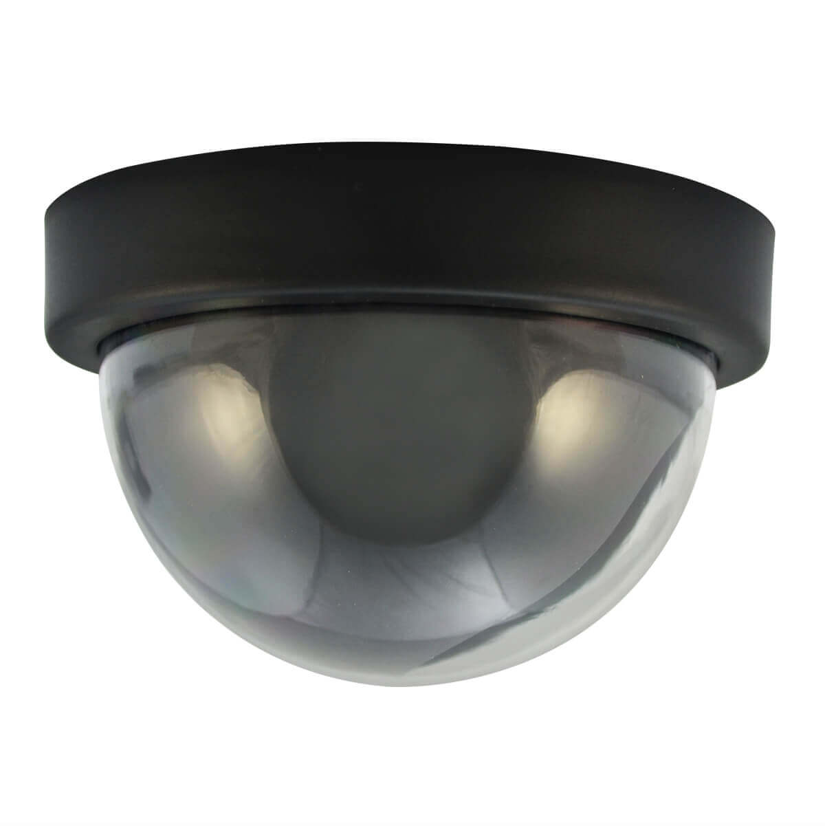Camara falsa tipo domo para interiores, opera con baterias, material ABS