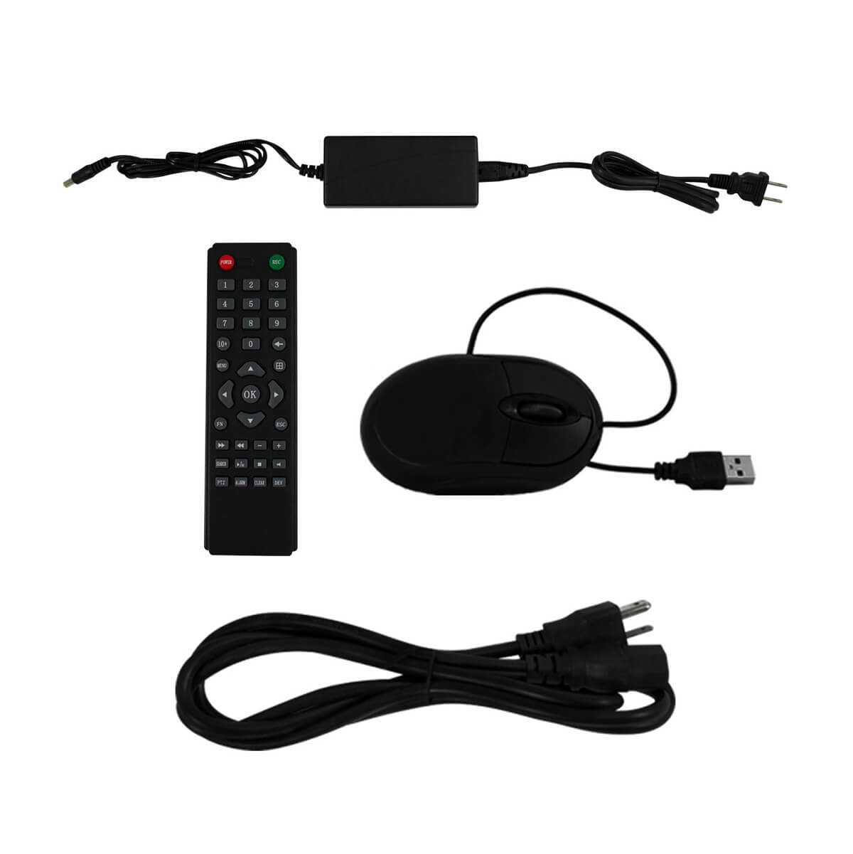 DVR 16 canales, H264, BNC/VGA/HDMI, Audio 16-in / 1-out, D1/CIF